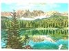 DOLOMITI. LAGO DI CAREZZA M. 1530 – IL LATEMAR 2864