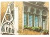 VENEZIA. ARTISTICO PARTICOLARE DI UN PALAZZO
