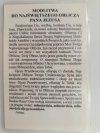 MODLITWA DO NAJŚWIĘTSZEGO OBLICZA PANA JEZUSA