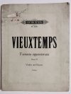 VIEUXTEMPS. FANTASIA APPASSIONATA OPUS 35 VIOLINE UND KLAVIER ARBÓS