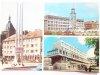 KOSZALIN. POMNIK XX-LECIA KLUB MIĘDZYNARODOWEJ PRASY I KSIĄŻKI RUCH. RATUSZ FOT. CZAPLIŃSKI, WENDOŁOWSKI