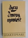 BURZA ZIMOWA OPOWIEŚĆ - Shakespeare