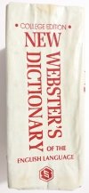NEW WEBSTER'S DICTIONARY OF THE ENGLISH LANGUAGE 1988