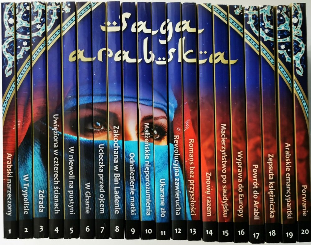 SAGA ARABSKA TOM 1-20 - Tanya Valko