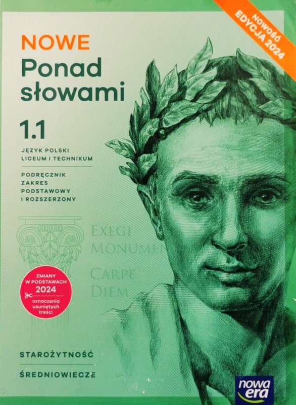 NOWE PONAD SŁOWAMI 1.1 PODRĘCZNIK LO ZPIR NOWA ERA