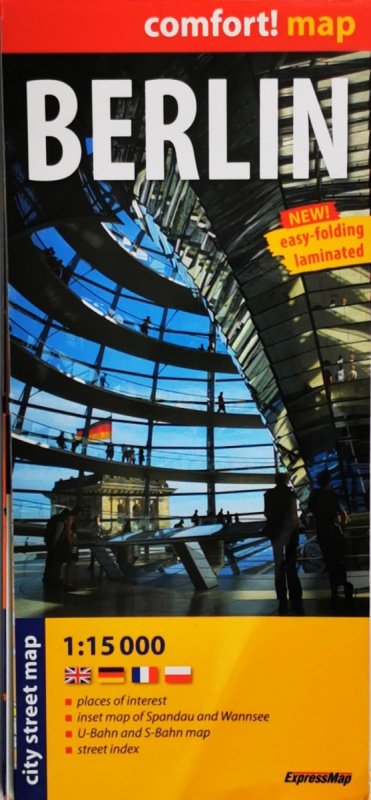 PLAN MIASTA BERLIN. SKALA 1: 15 000