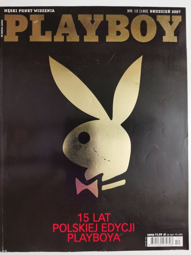 PLAYBOY NR 12 (180) GRUDZIEŃ 2007 15 LAT POLSKIEJ EDYCJI