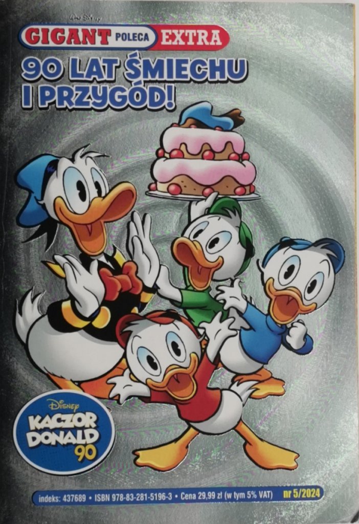 GIGANT EXTRA 90 LAT ŚMIECHU I PRZYGÓD! NR 5/2024