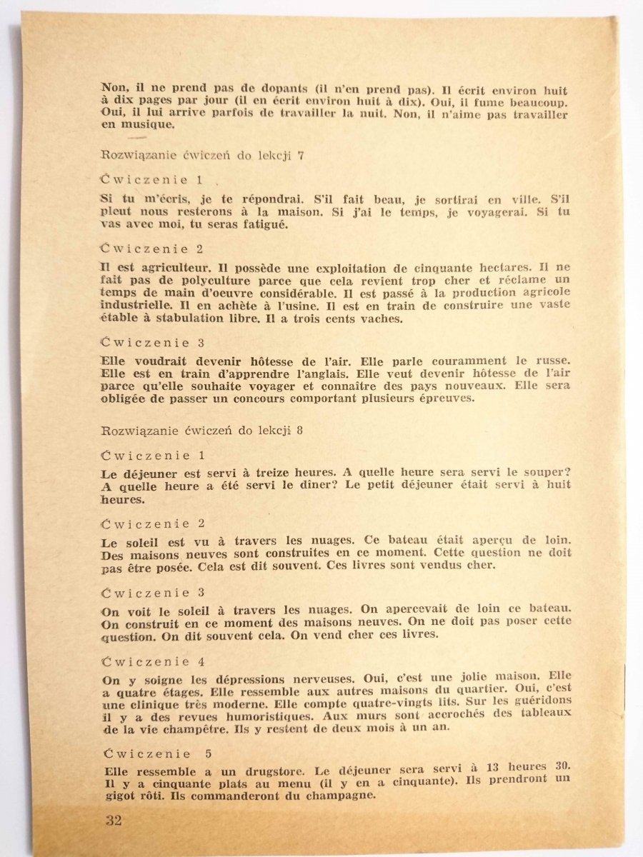 Francuski W Radiu Lekcje 5 8 Zeszyt 2 Kurs Podstawowy Cz Ii Kursy Francuski Ksiazki Do Nauki Jezyka Obcego