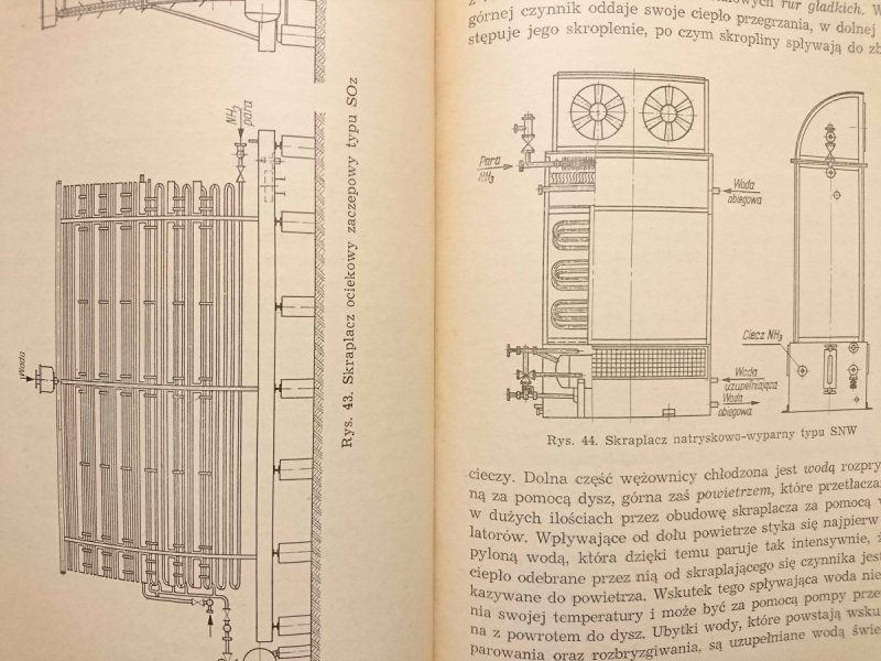 URZĄDZENIA CHŁODNICZE SPRĘŻARKOWE - T. Szolc 1967