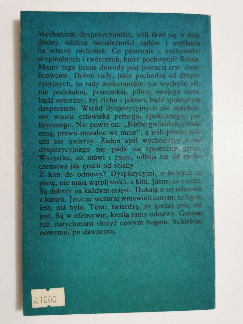 NARZEKADŁO - Andrzej Cybulski 1988