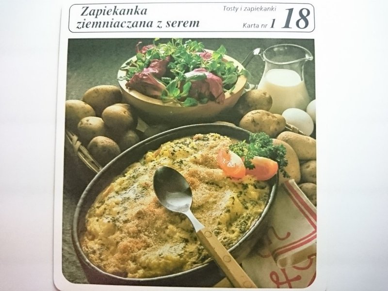 KARTA KULINARNA NR 5 ZAPIEKANE KIEŁBASKI NADZIEWAN