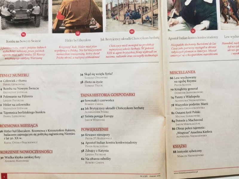 HISTORIA UWAŻAM RZE Nr 3 (36) 2015