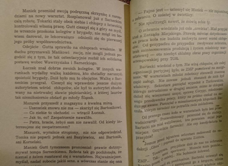BRYGADA ZE STALI - T. Gutkowski 1952