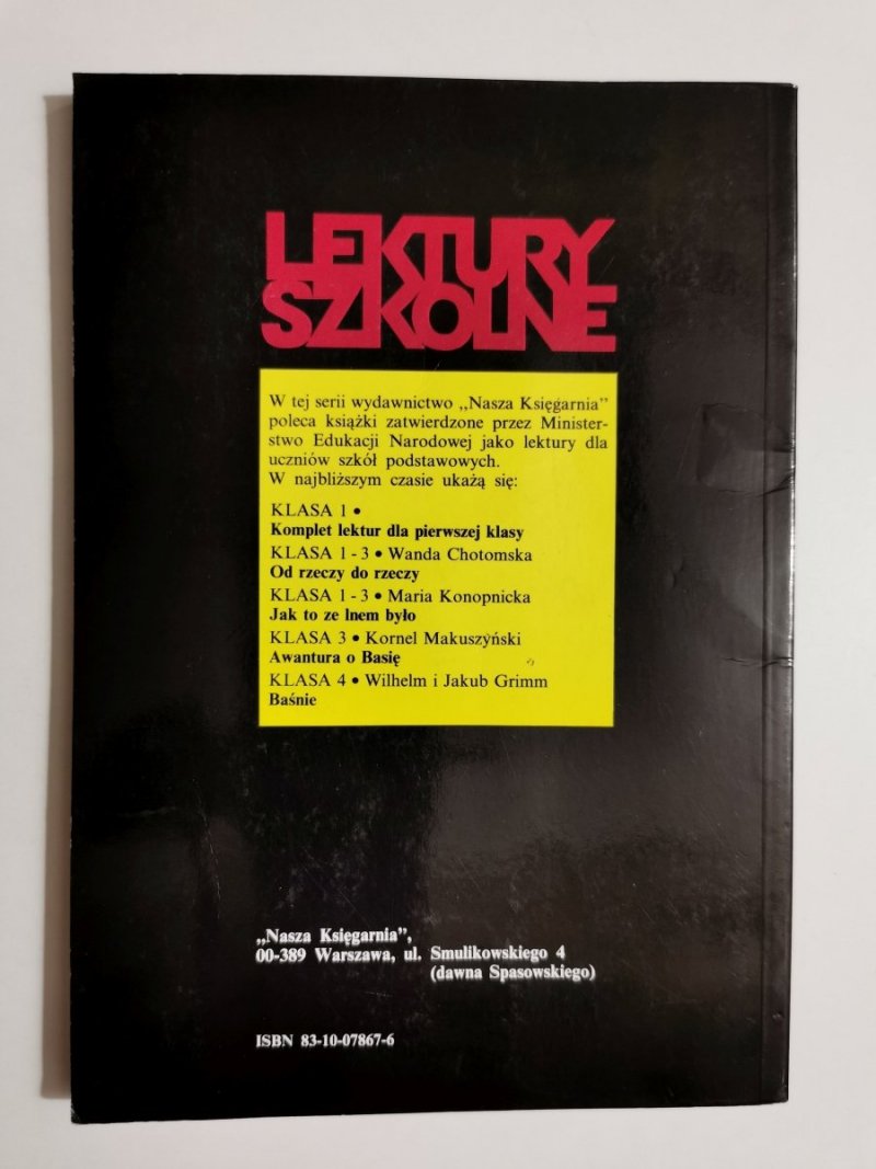 PRZYGODY FILONKA BEZOGONKA KLASA 2 - Gosta Knutsson 1992