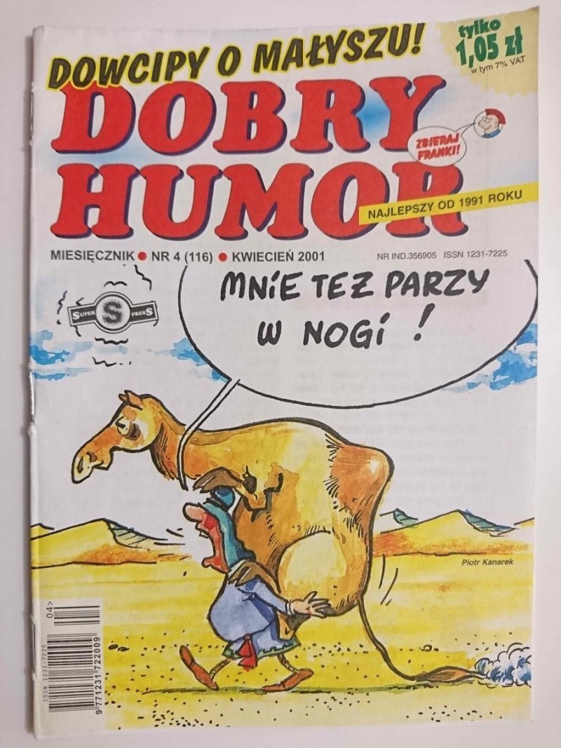 DOBRY HUMOR NR 4 (116) KWIECIEŃ 2001