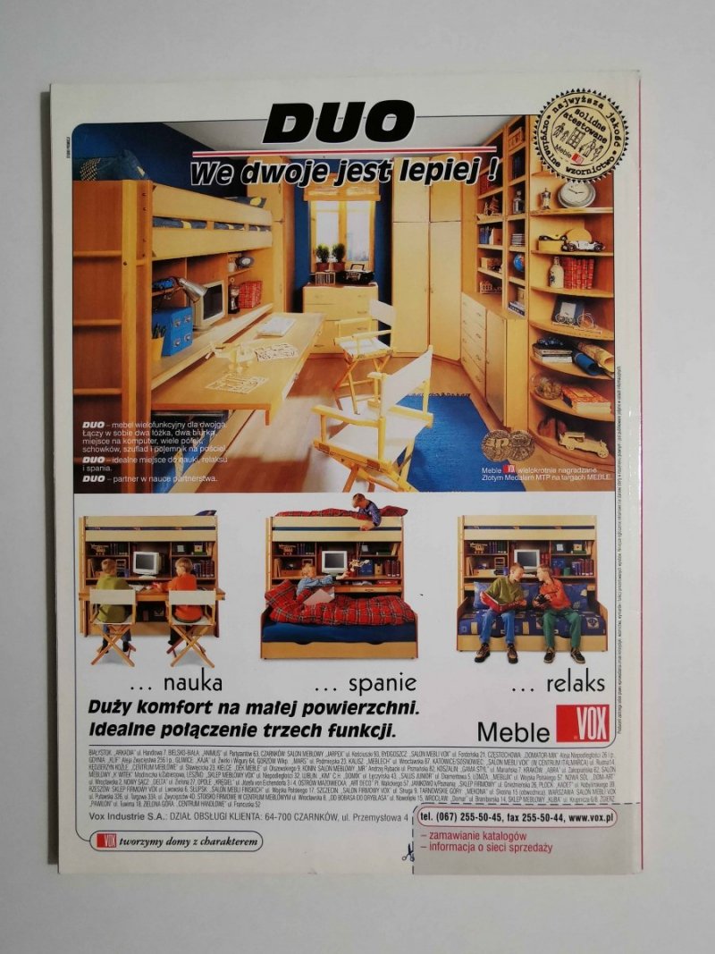 CZTERY KĄTY NR 11 LISTOPAD 1999