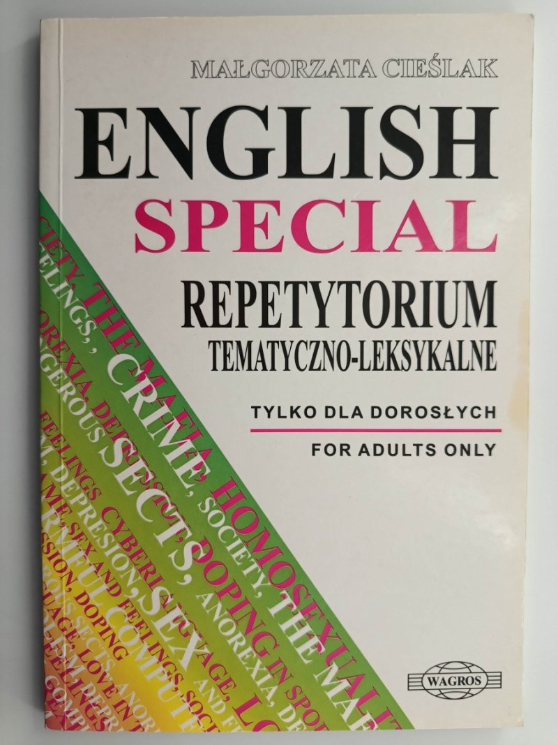 ENGLISH SPECIAL REPETYTORIUM TEMATYCZNO-LEKSYKALNE - Małgorzata Cieślak