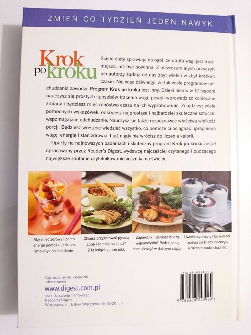 KROK PO KROKU. 12 TYGODNIOWA SUPERDIETA 2004