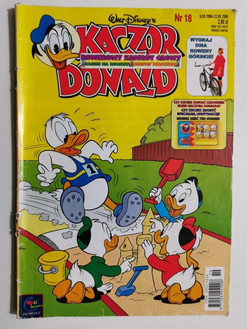 KACZOR DONALD nr 18 – 6.05.1998 – 12.05.1998