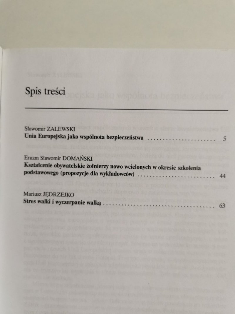 KSZTAŁCENIE OBYWATELSKIE W WOJSKU ZESZYT 2 