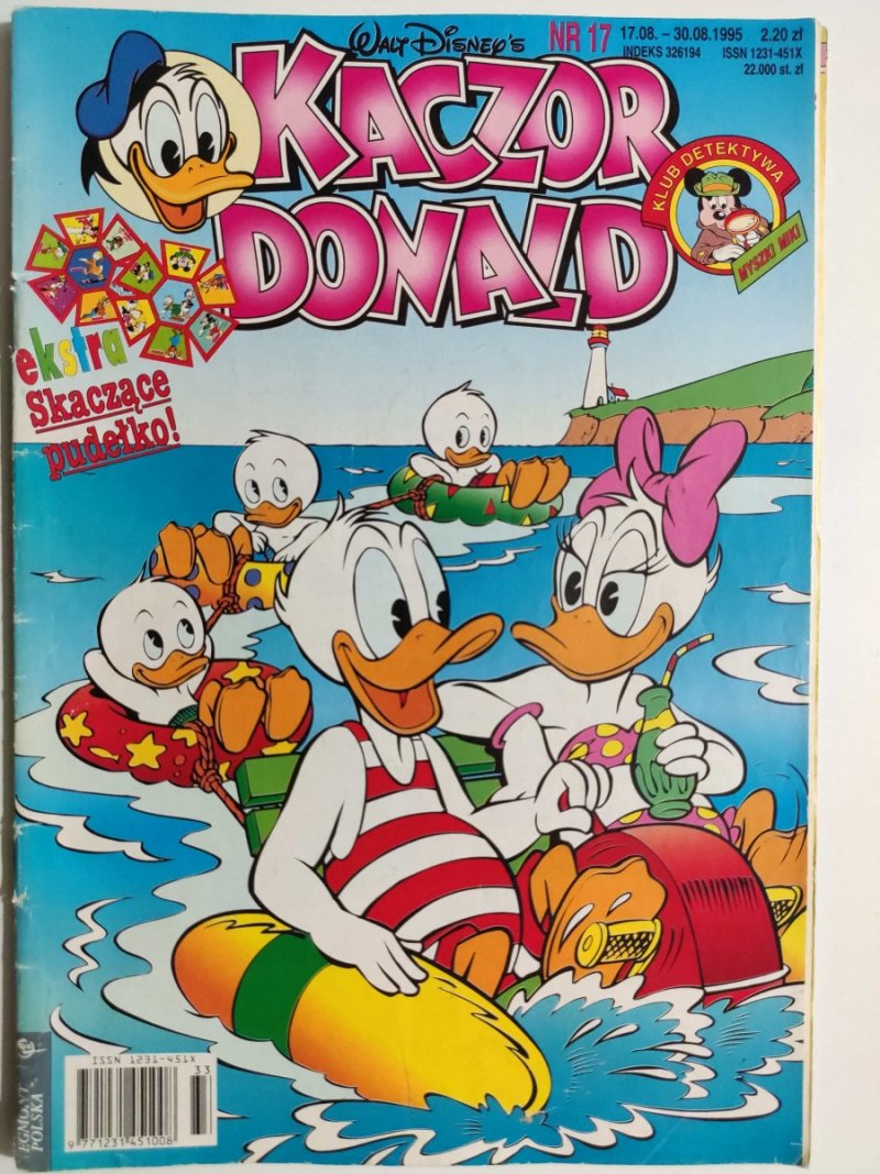 KACZOR DONALD NR 17/1995 – BEZ DODATKÓW