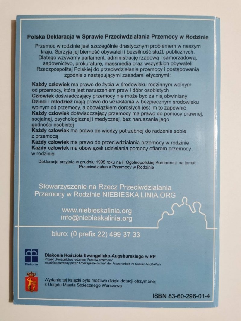 WYPRAWA POMOC. PORADNIK DLA OSÓB DOZNAJĄCYCH PRZEMOCY W RODZINIE 