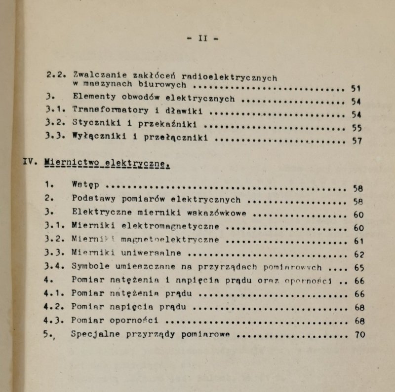 PODSTAWY ELEKTROTECHNIKI 1975