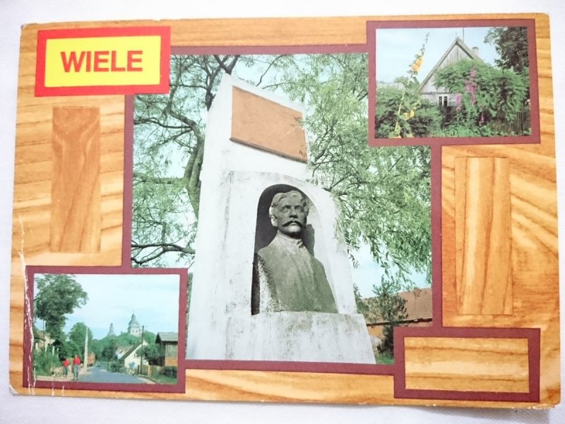 WIELE. WIEŚ NAD JEZIOREM WIELEWSKIM.  FOT. J. UKLEJEWSKI