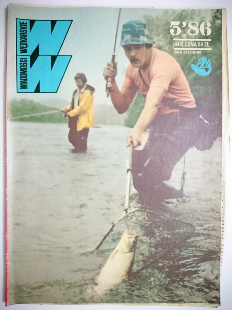 WIADOMOŚCI WĘDKARSKIE 5-1986