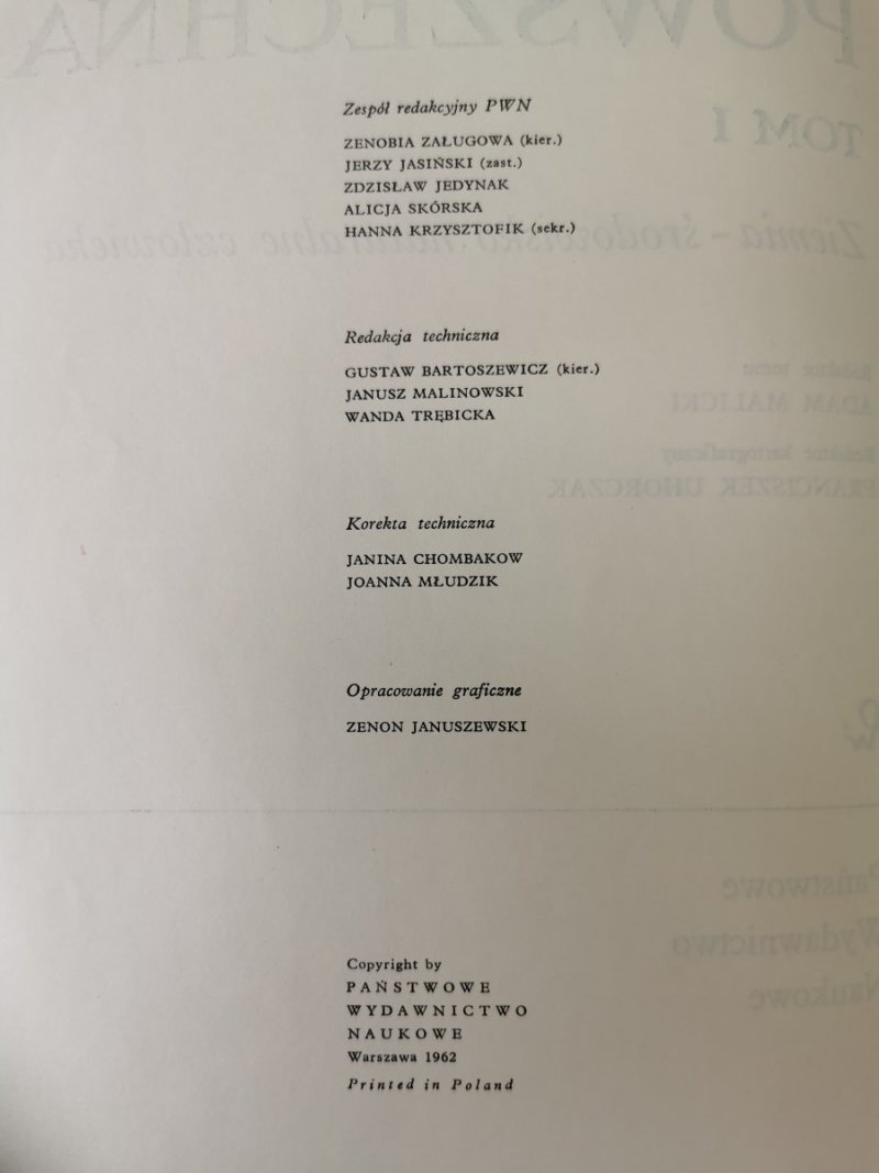 Geografia powszechna 5 tomów