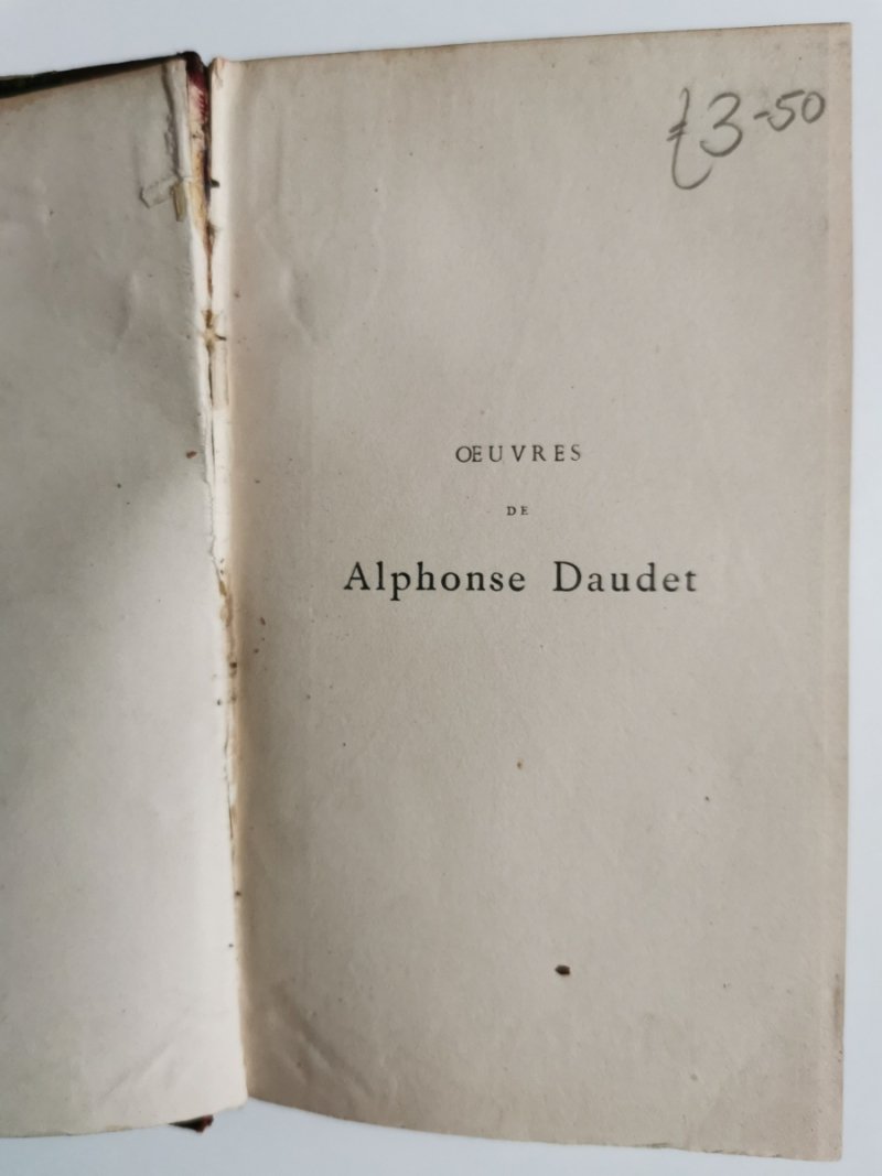 LETTRES DE MON MOULIN - Alphonse Daudet