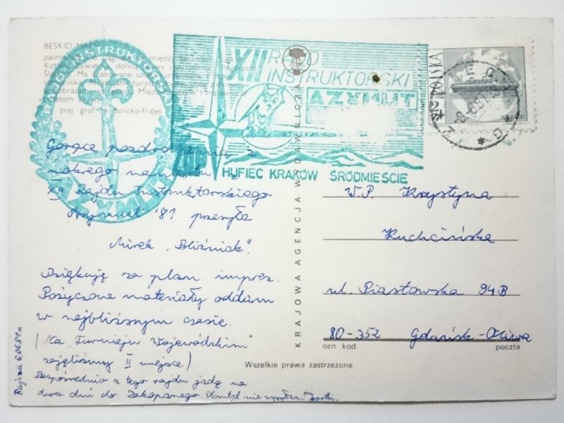 BESKID MAŁY. PROJ. H. BALICKA-FRIBES