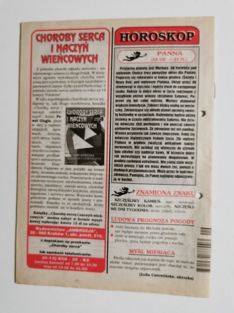 PORADNIK UZDRAWIACZA NR 9/154 WRZESIEŃ 2005 r.