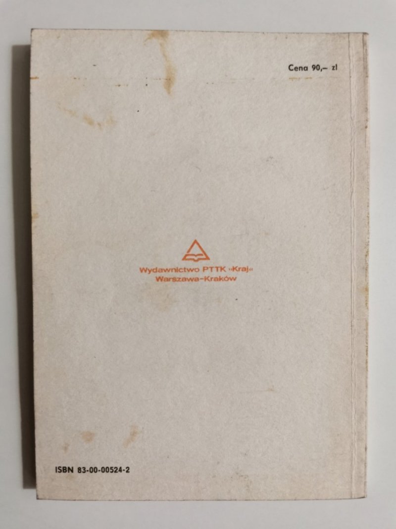 KARKONOSZE CZĘŚĆ WSCHODNIA REJON KARPACZA. PRZEWODNIK TURYSTYCZNY 1986