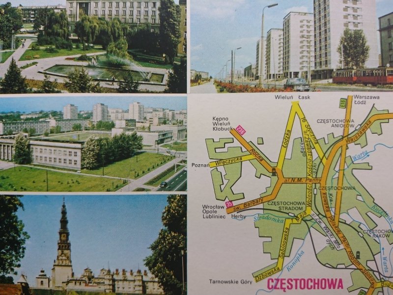 CZĘSTOCHOWA. FRAGMENT MIASTA... FOT. JASTRZĘBSKI