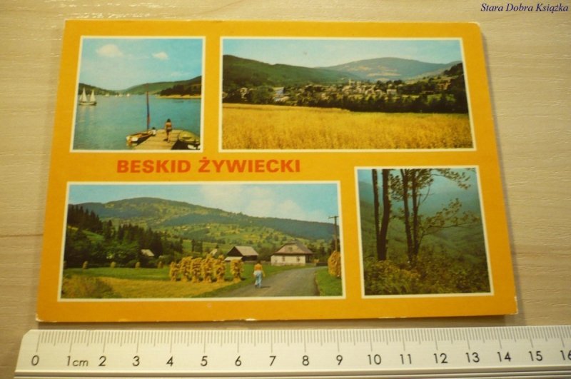 BESKID ŻYWIECKI. JEZIORO ŻYWIECKIE; KRAJOBRAZ