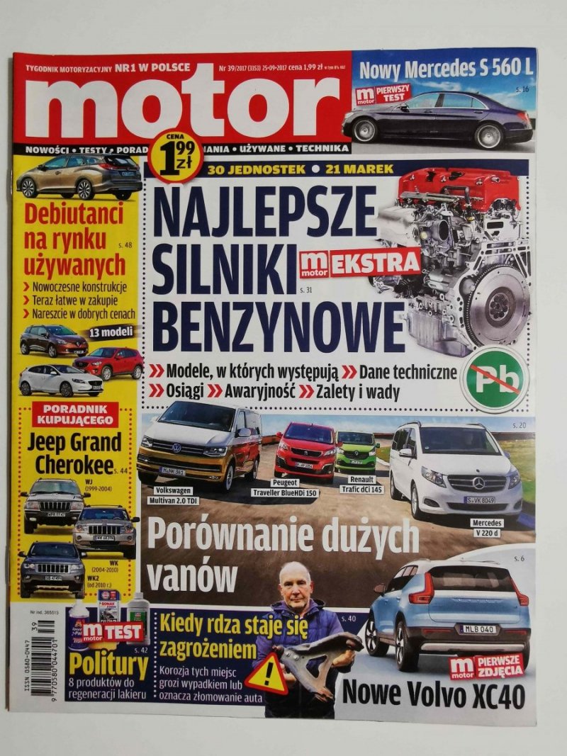 MOTOR NR 39/2017 (3353)