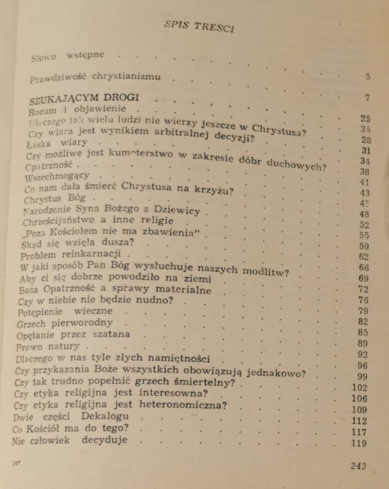 SZUKAJĄCYM DROGI - O. Jacek Salij 1984