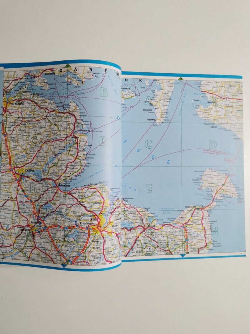 NEUER STRASSEN-ATLAS DEUTSCHLAND/EUROPA 