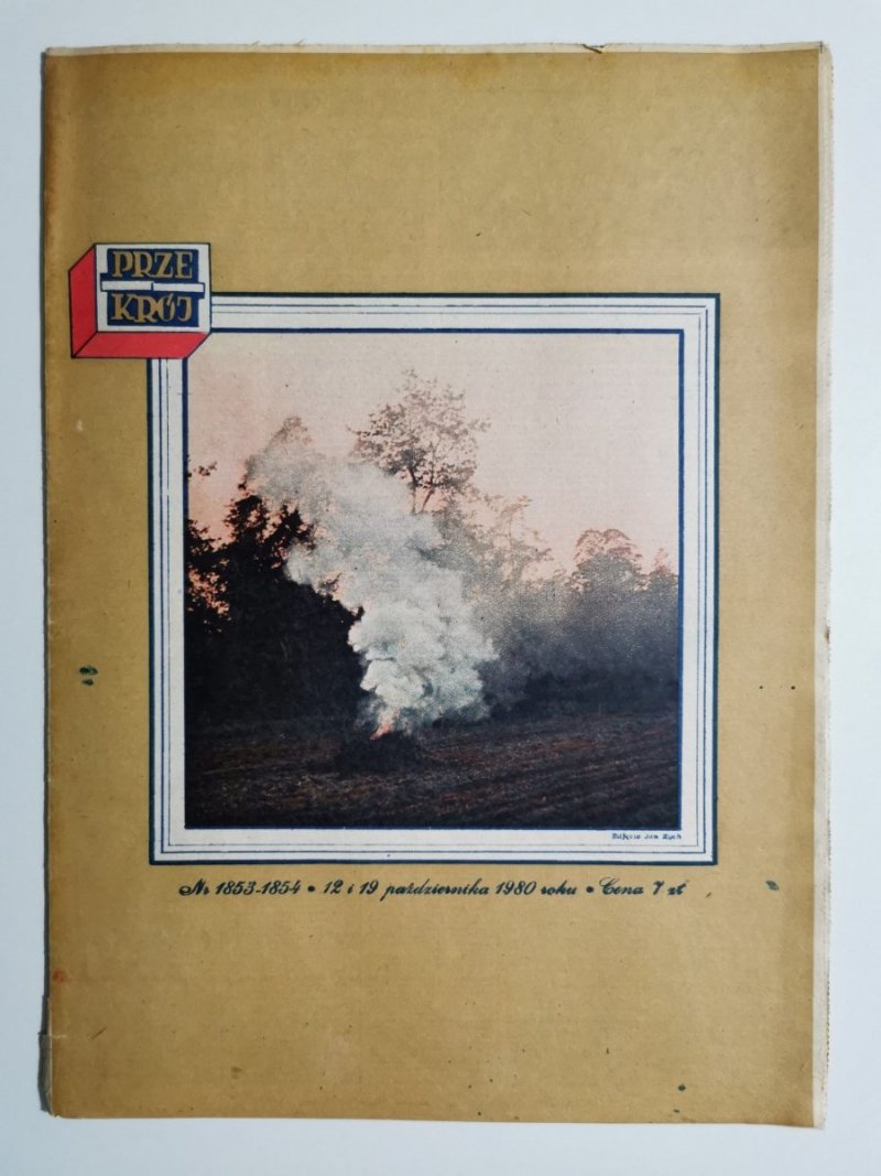 PRZEKRÓJ NR 1853-1854 12 i 19 PAŹDZIERNIKA 1980 ROKU