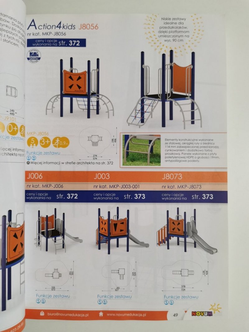 KATALOG PLACÓW ZABAW 2018/2019 