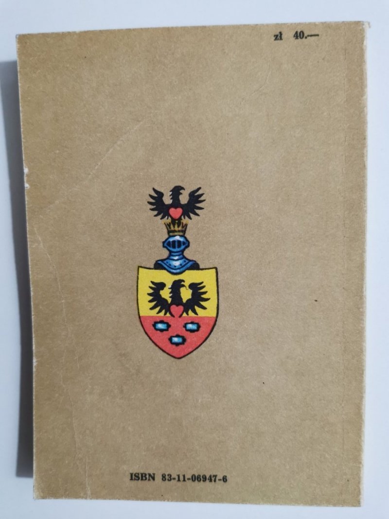 O ZAWISZY CZARNYM OPOWIEŚĆ - Karol Bunsch 1983