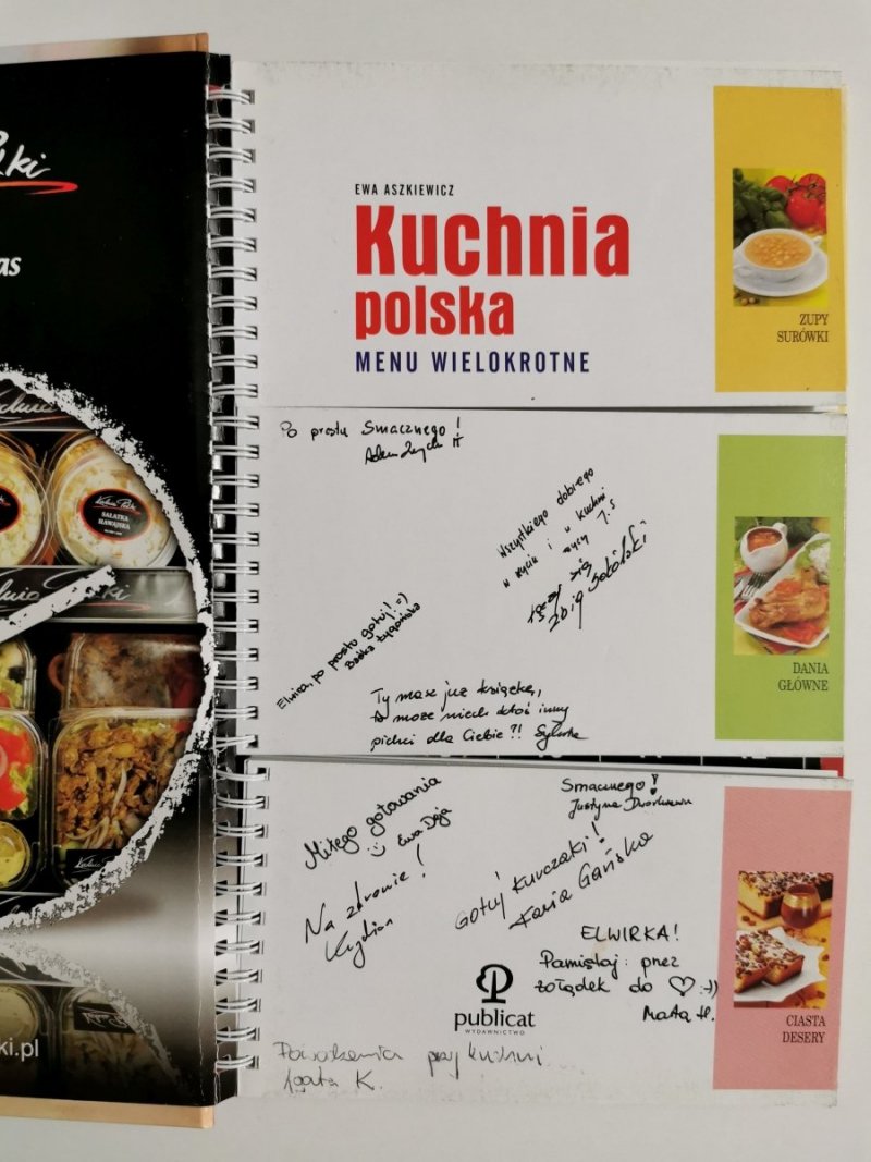 KUCHNIA POLSKA MENU WIELOKROTNE - Ewa Aszkiewicz 