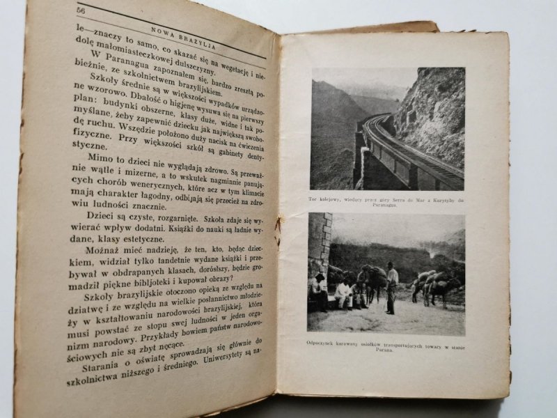 NOWA BRAZYLJA  DŻUNGLA - OSIEDLA - LUDZIE Tom I i II 1929r