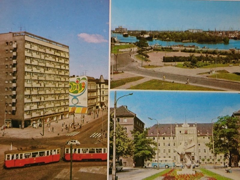 SZCZECIN. ALEJA WYZWOLENIA. PORT FOT. B. HULEJ