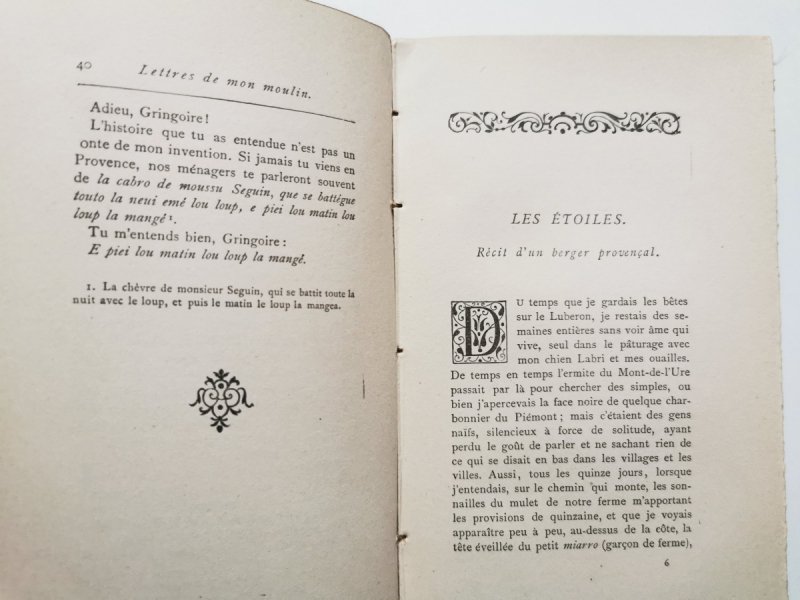 LETTRES DE MON MOULIN - Alphonse Daudet