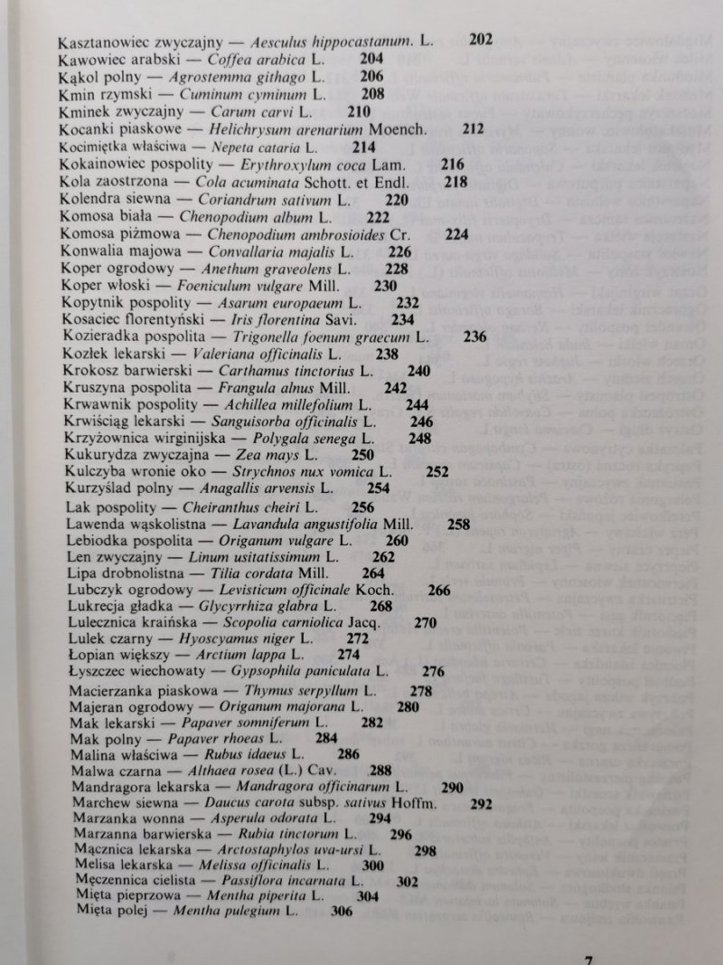 Leksykon roślin leczniczych - red. Rumińska. Ożarowski 1990