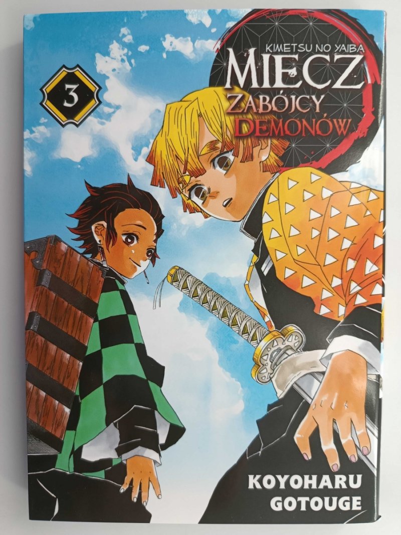 MIECZ ZABÓJCY DEMONÓW. TOM 3 - Koyoharu Gotouge