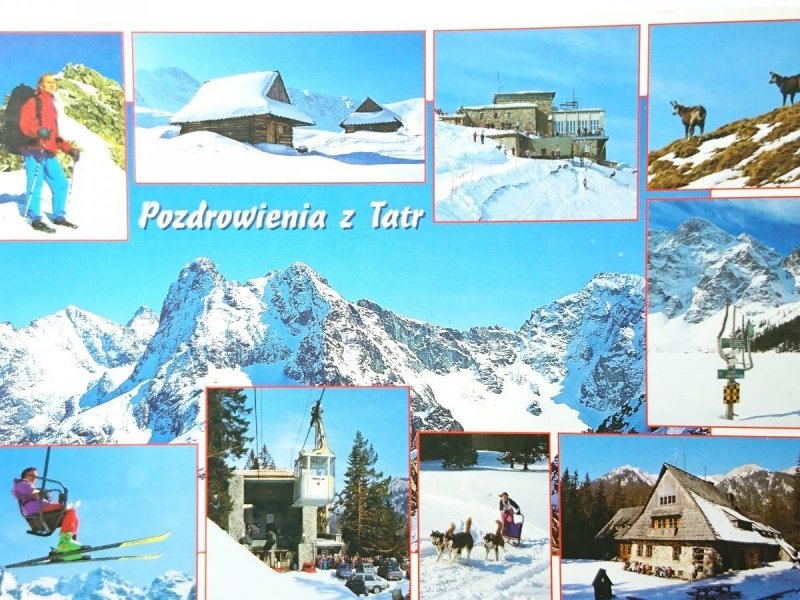 TATRY. PANORAMA TATR; NA PRZEŁĘCZY ZAWRAT